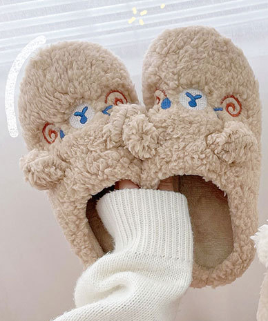 Fluffy Animal Slippers | The Cutest Winter Slippers