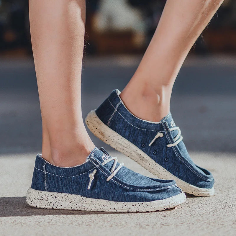 Wodle® Canvas Shoes - Casual Lightweight Slip-On Shoes for Everyday Comfort