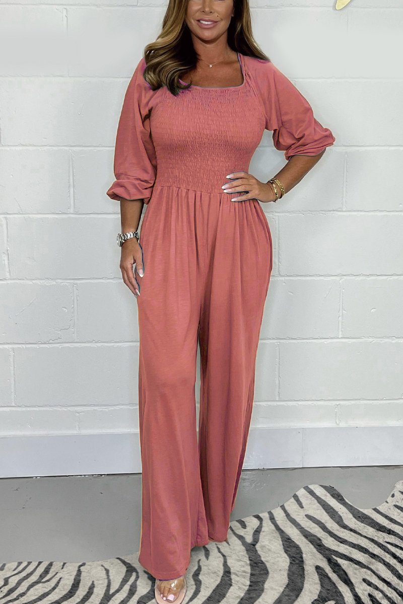 Timeless Elegance Jumpsuit - Feel confident and stylish all day long!