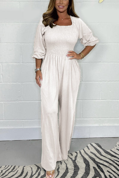 Timeless Elegance Jumpsuit - Feel confident and stylish all day long!