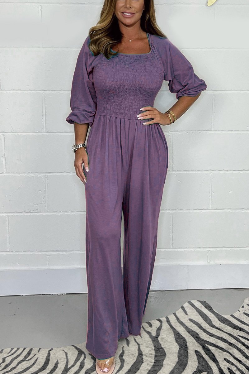 Timeless Elegance Jumpsuit - Feel confident and stylish all day long!