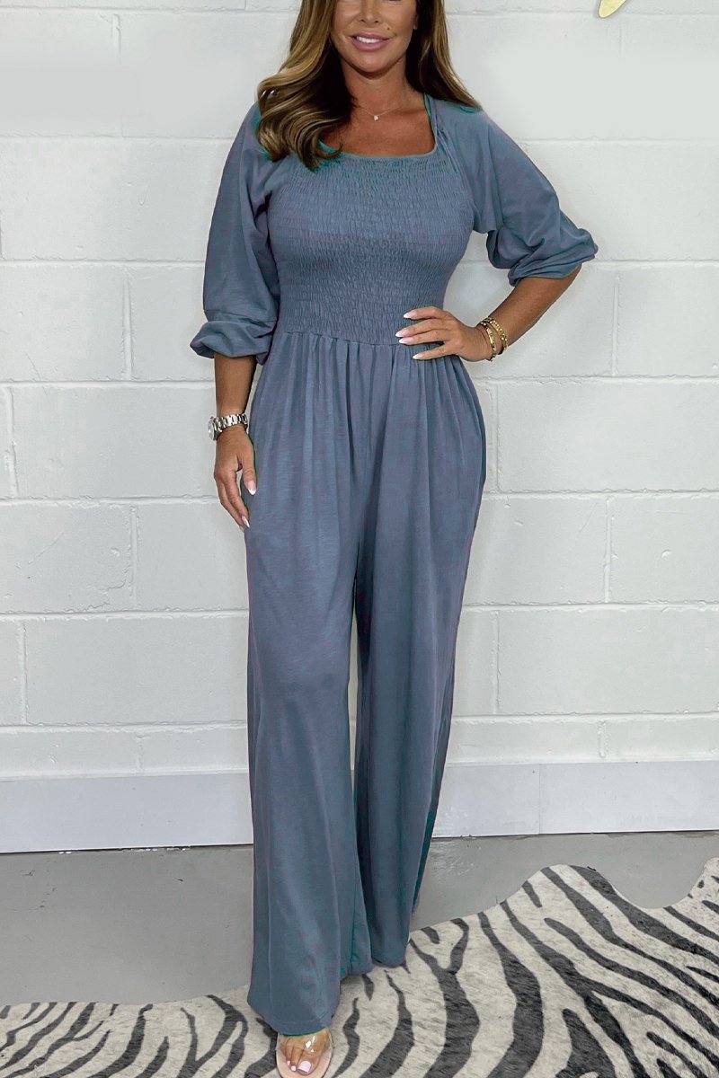 Timeless Elegance Jumpsuit - Feel confident and stylish all day long!