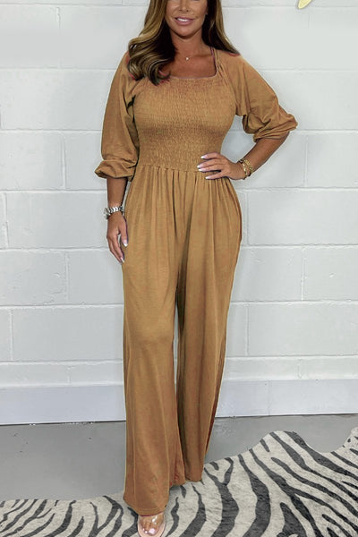 Timeless Elegance Jumpsuit - Feel confident and stylish all day long!