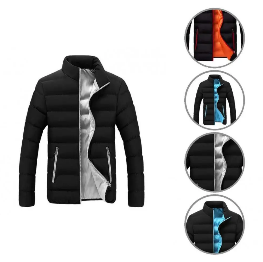 Thijmen Winter Jacket | Warm Puffer Coat for Men