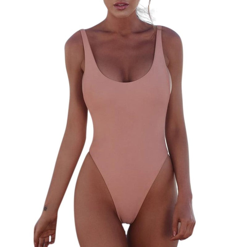 Hannah High-Cut Swimsuit | Elegant & Sexy One-Piece