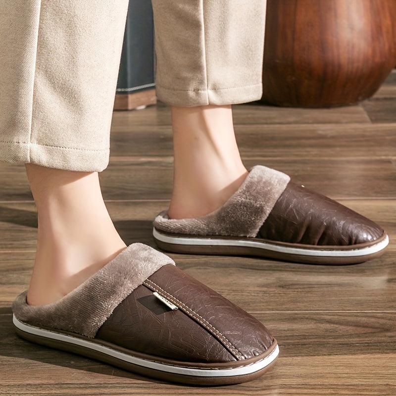 Noah | Warm Plush Slippers