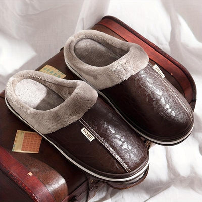 Noah | Warm Plush Slippers