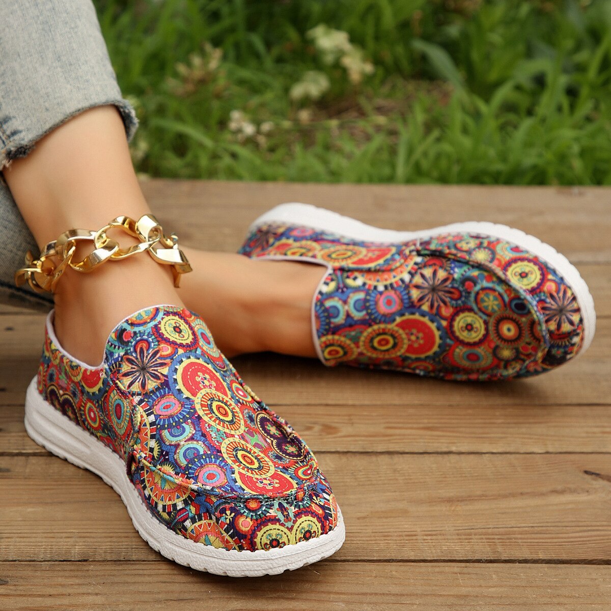 Boho-Hippie Shoe - Ergonomic and Fun!