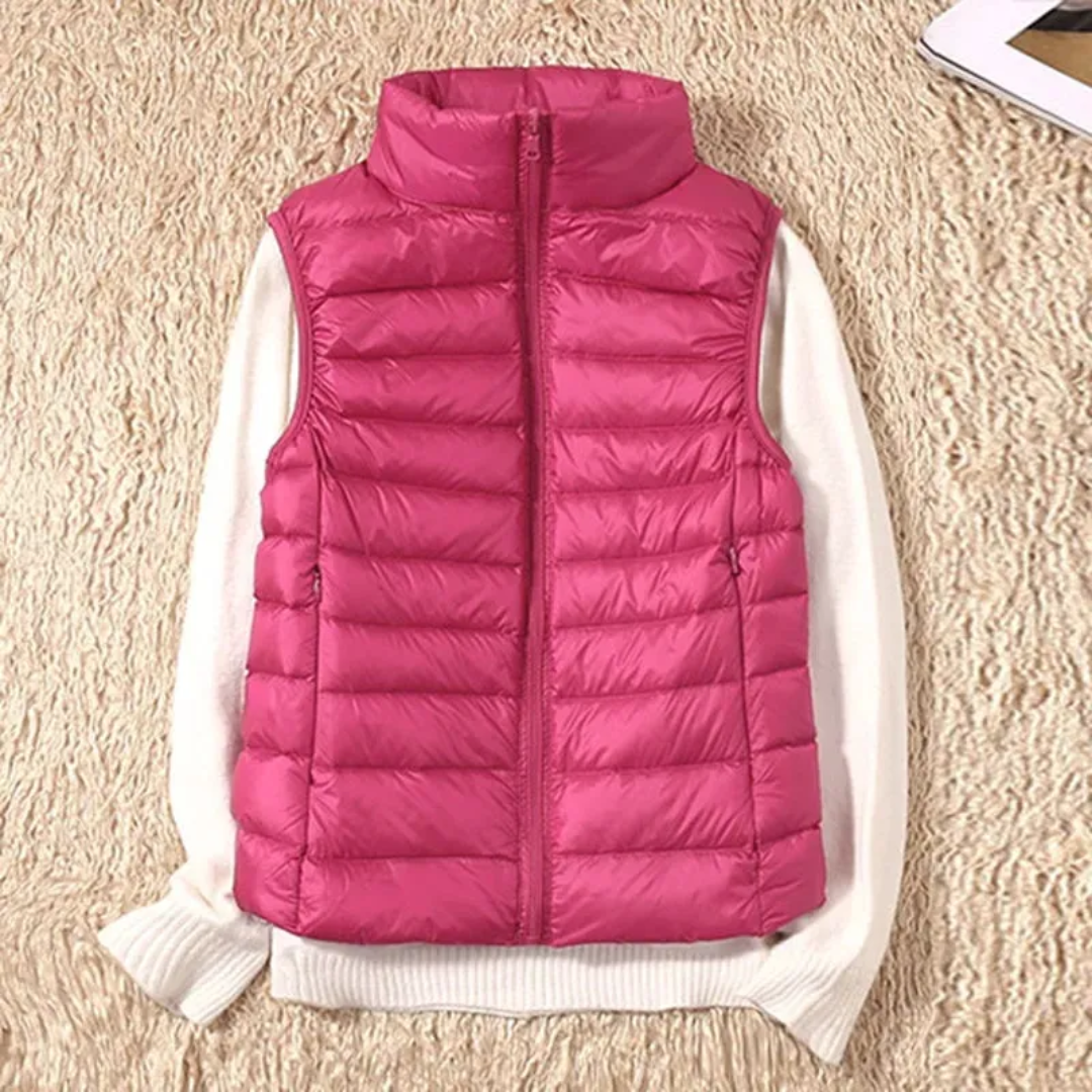 Aliah Quilted Bodywarmer Vest | Ultra-Light & Windproof