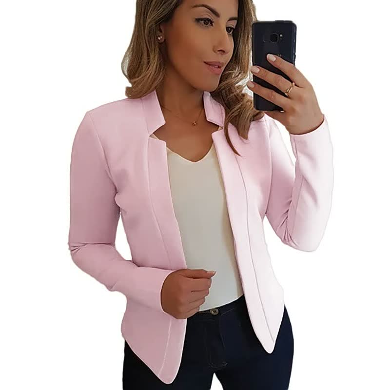 ElegantBlazer™: Chic Long-Sleeve Blazer for Women