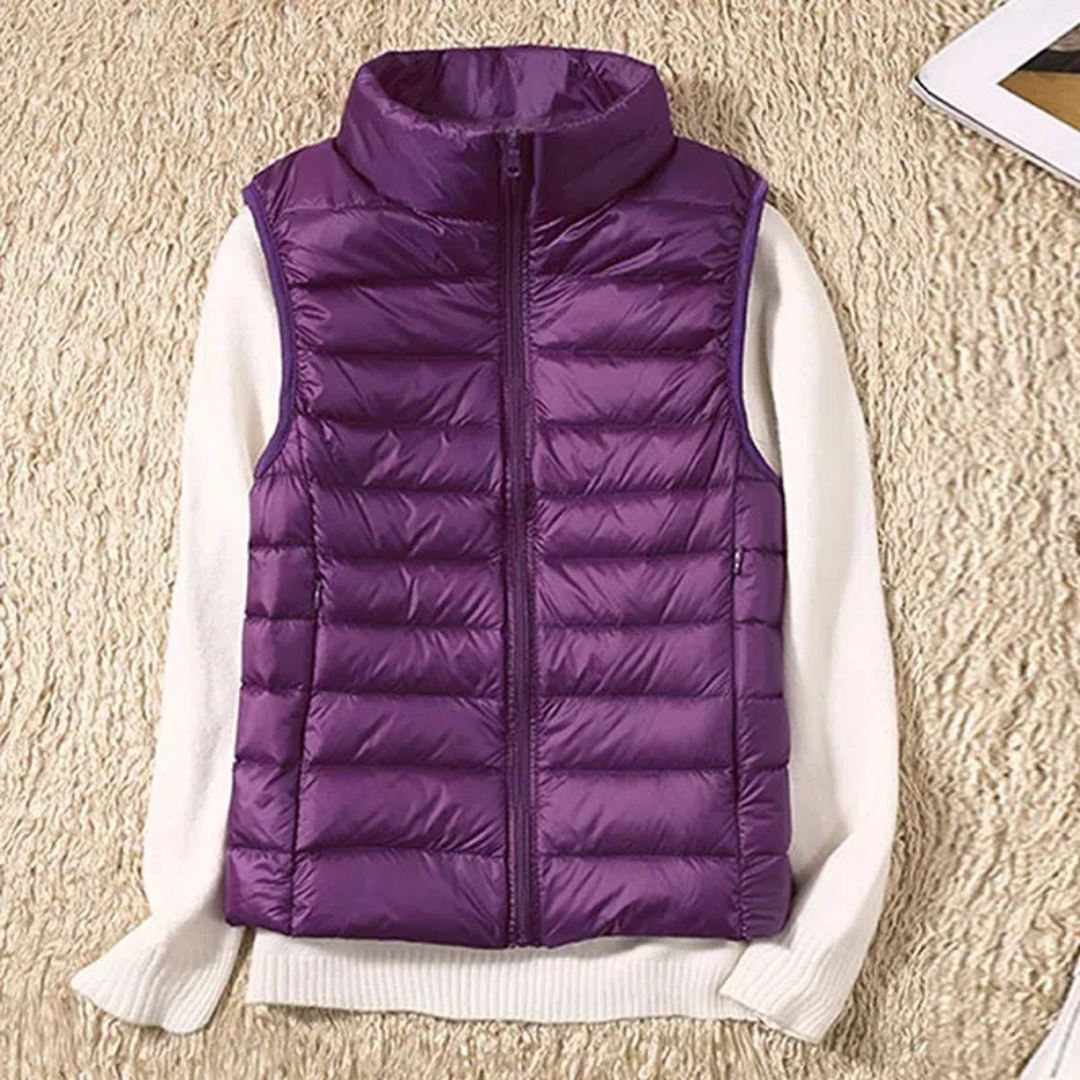 Aliah Quilted Bodywarmer Vest | Ultra-Light & Windproof