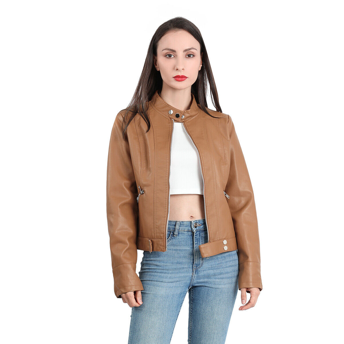 Laureen Leather Jacket | Stylish & Unique Design