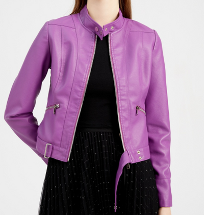 Laureen Leather Jacket | Stylish & Unique Design