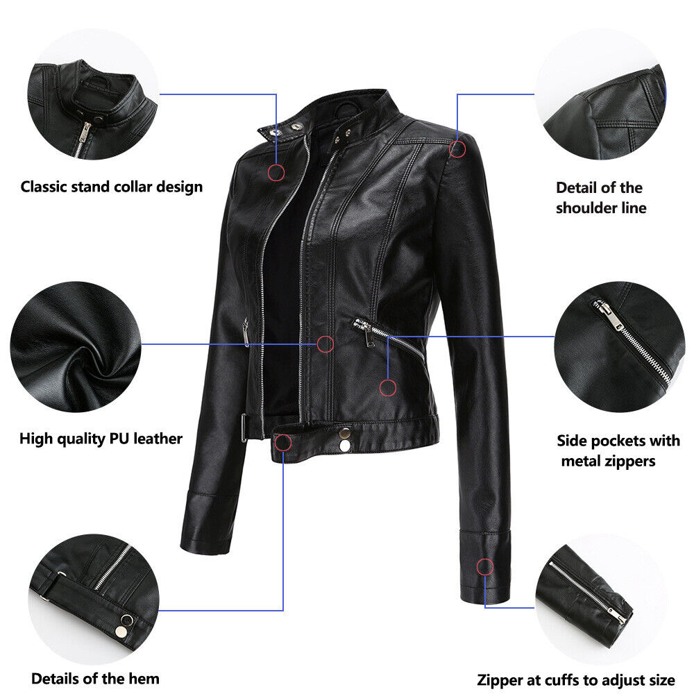 Laureen Leather Jacket | Stylish & Unique Design