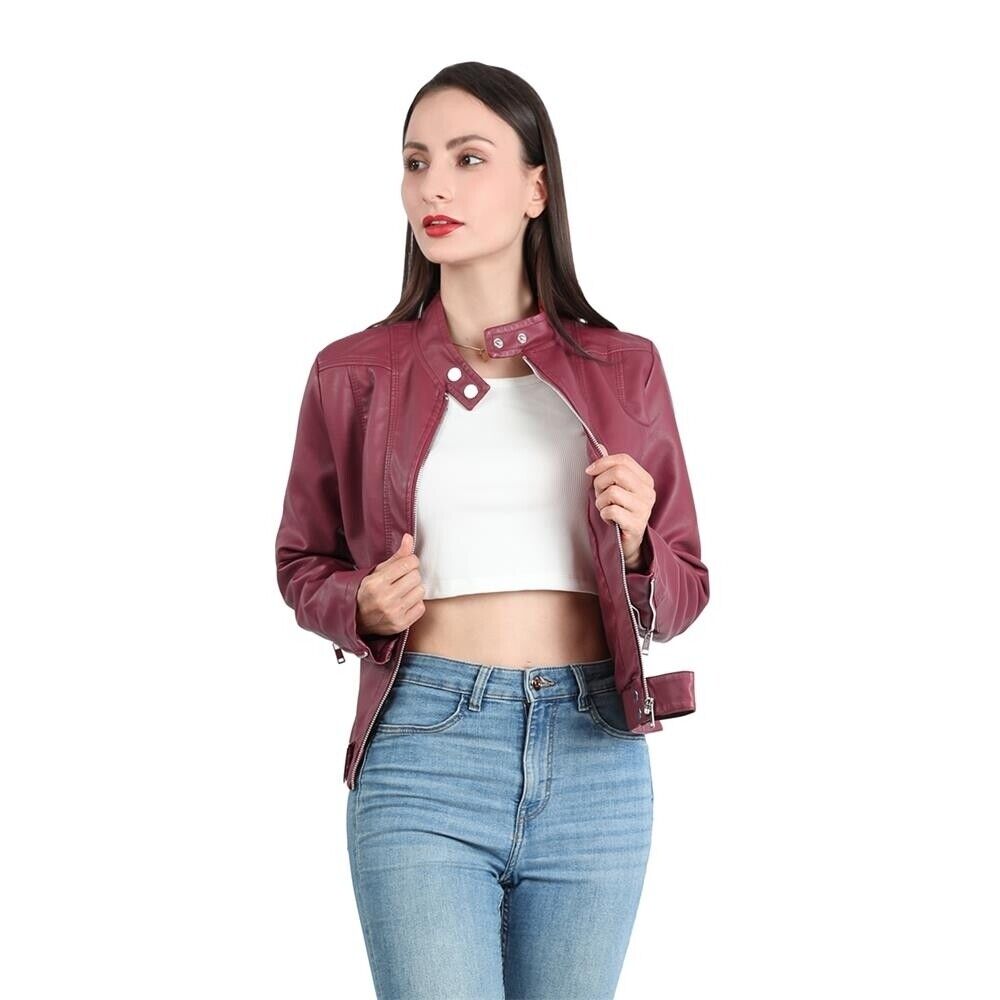 Laureen Leather Jacket | Stylish & Unique Design