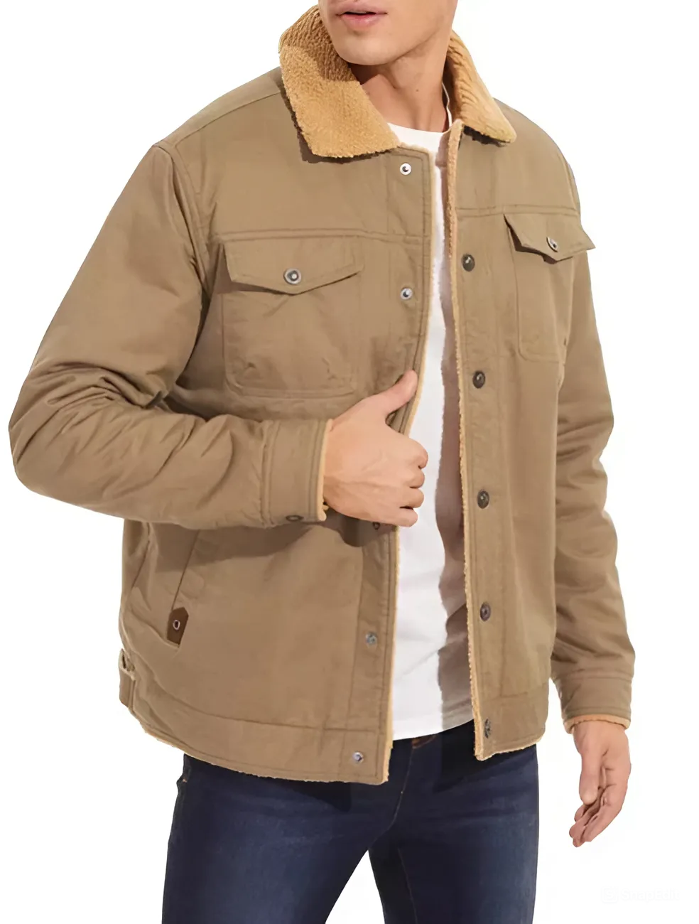 Carl™ | Men's Jacket with Fleece Lining for Warmth and Comfort