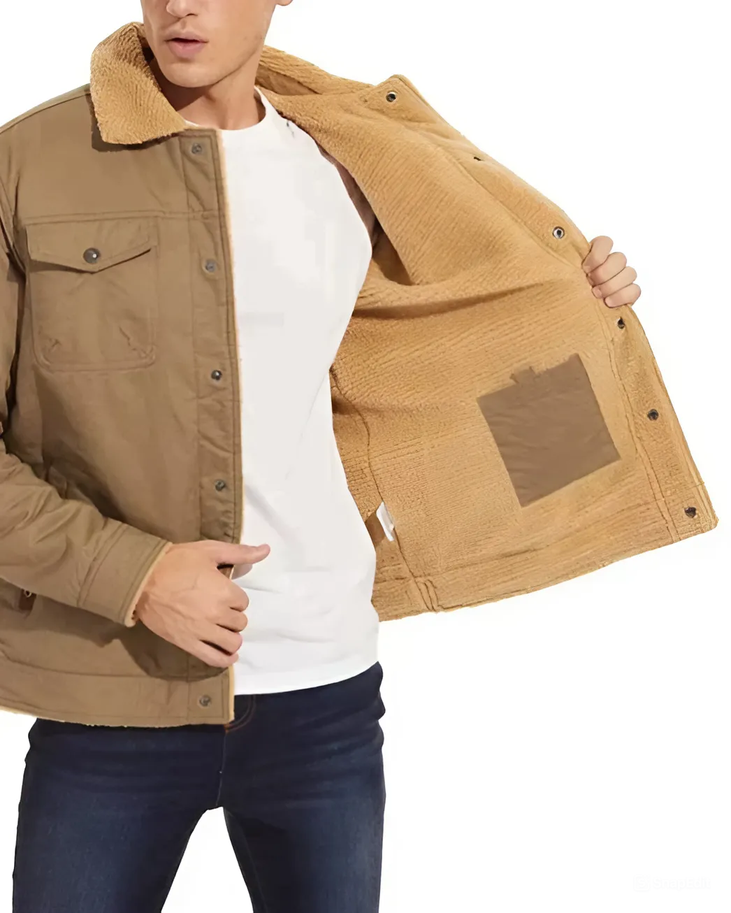 Carl™ | Men's Jacket with Fleece Lining for Warmth and Comfort