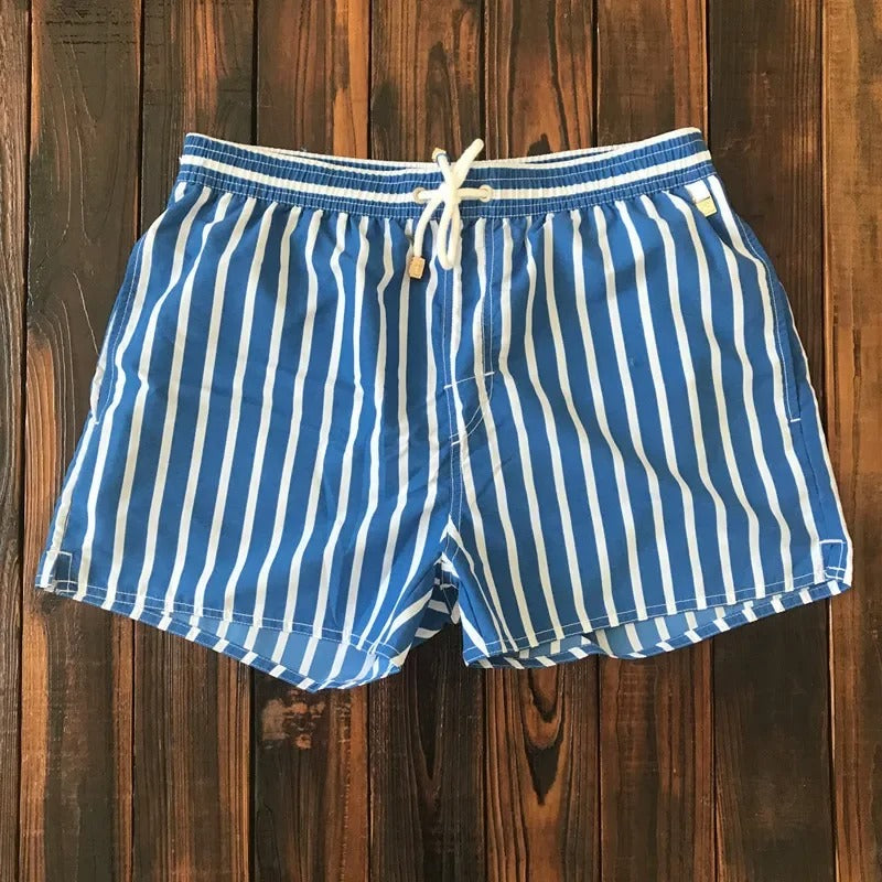 Maritime Stripe Shorts – Your Perfect Companion for Summer and Beach!