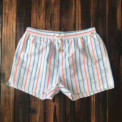 Maritime Stripe Shorts – Your Perfect Companion for Summer and Beach!