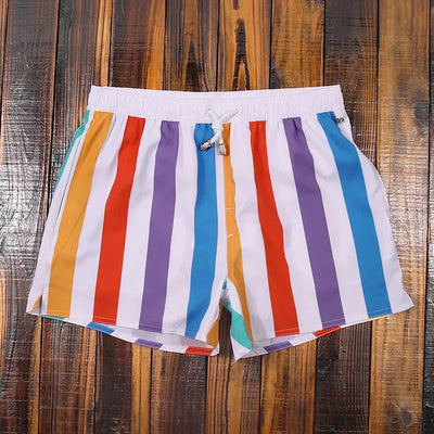 Maritime Stripe Shorts – Your Perfect Companion for Summer and Beach!