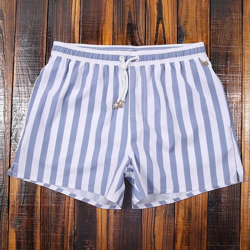 Maritime Stripe Shorts – Your Perfect Companion for Summer and Beach!