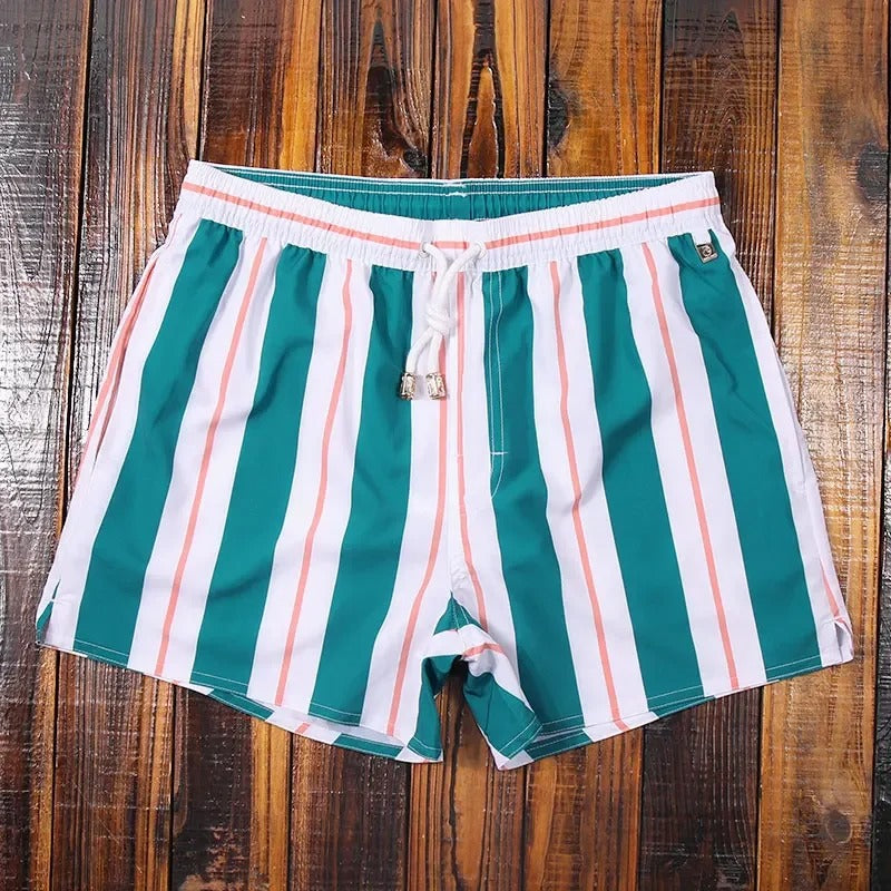 Maritime Stripe Shorts – Your Perfect Companion for Summer and Beach!