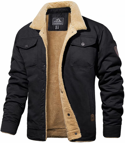 Carl™ | Men's Jacket with Fleece Lining for Warmth and Comfort