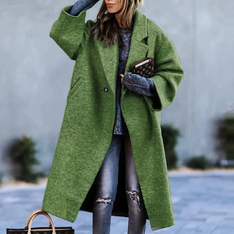 Calista Long Winter Coat | Stylish & Warm Winter Protection