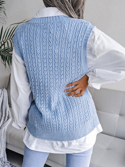 Amalia® | Effortless and Fashionable Sweater Vest – The Perfect Blend of Comfort and Style